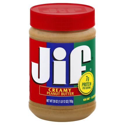 Jif Creamy Peanut Butter - 28 OZ 10 Pack