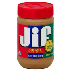 Jif Creamy Peanut Butter - 16 OZ 12 Pack
