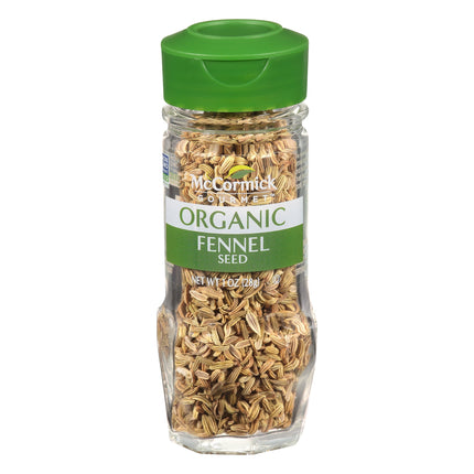 McCormick Gourmet Organic Fennel Seed - 1 OZ 3 Pack