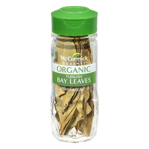 McCormick Gourmet Organic Turkish Bay Leaves - 0.18 OZ 3 Pack