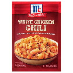 McCormick Mix Chili White Chicken - 1.25 OZ 12 Pack