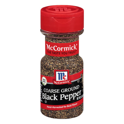 McCormick Black Pepper Coarse Ground - 1.5 OZ 6 Pack