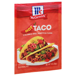 McCormick Hot Taco Season Mix - 1 OZ 12 Pack