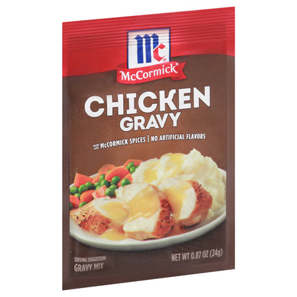 McCormick Mix Gravy Chicken - 0.87 OZ 24 Pack