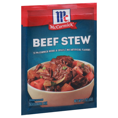 McCormick Seasoning Mix Beef Stew - 1.5 OZ 12 Pack