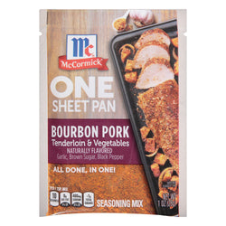 McCormick One Sheet Pan Bourbon Pork Tenderloin & Vegetables - 1 OZ 12 Pack