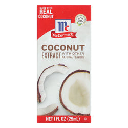 McCormick Imitiation Coconut Extract - 1 FZ 6 Pack