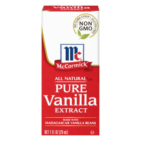 McCormick Seasoning Vanilla - 1 FZ 12 Pack