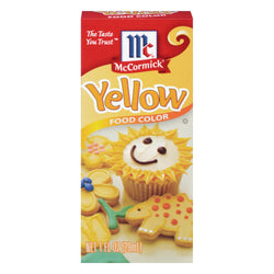 McCormick Food Color Yellow - 1 FZ 6 Pack