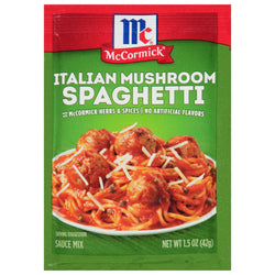 McCormick Spaghetti Sauce Italian - 1.5 OZ 12 Pack