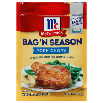McCormick Bag 'N Season Pork Chop - 1.06 OZ 6 Pack