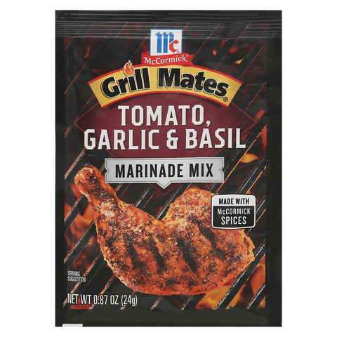 McCormick Marinade Tomato Garlic - 0.87 OZ 12 Pack