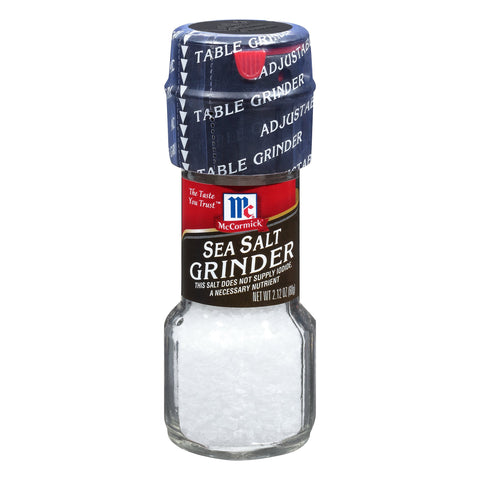 McCormick Seasoning Sea Salt Grinder - 2.12 OZ 6 Pack