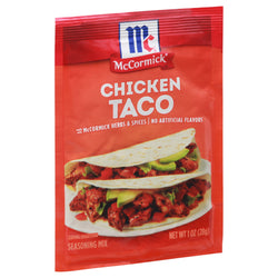 McCormick Chicken Taco Seasoning - 1 OZ 12 Pack