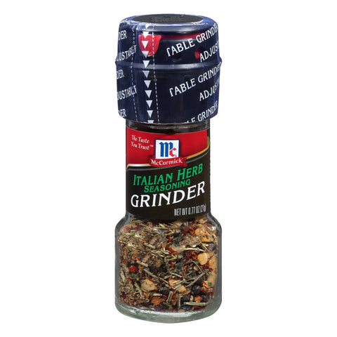 McCormick Seasoning Italian Herb Grinder - 0.77 OZ 6 Pack