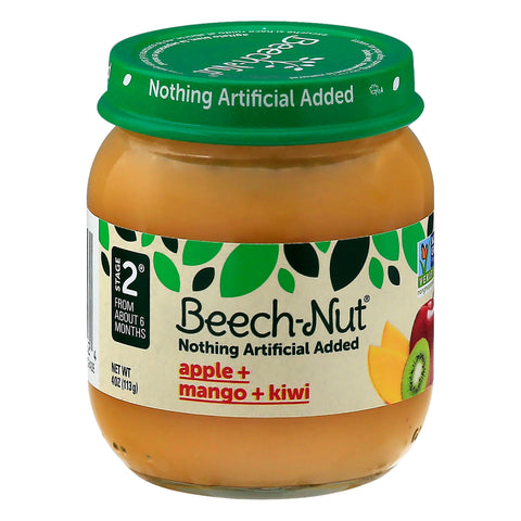 Beechnut Stage 2 Apple Mango & Kiwi 4 OZ