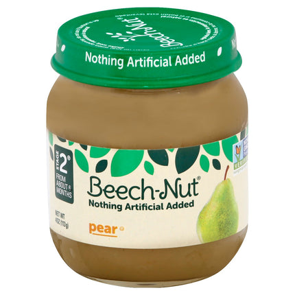 Beechnut Stage 2 Pears - 4 OZ 10 Pack