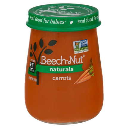 Beechnut Stage 1 Just Carrots - 4 OZ 10 Pack