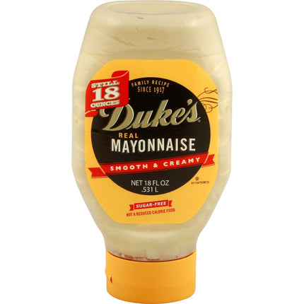 Duke's Squeeze Mayonnaise - 18 FZ 12 Pack