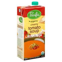 Pacific Organic Gluten Free Creamy Tomato Soup - 32 FZ 12 Pack