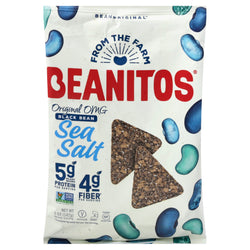 Beanitos Sea Salt Black Bean Chips - 5 OZ 6 Pack