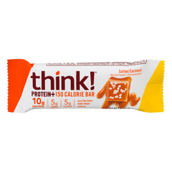 Thinkthin Lean Protein & Fiber Salted Caramel Bar - 1.41 OZ 10 Pack