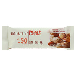 Thinkthin Protien Chunky Chocolate Peanut Bar Gluten Free - 1.41 OZ 10 Pack