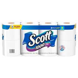 Scott Bath Tissue - 8000 CT 6 Pack