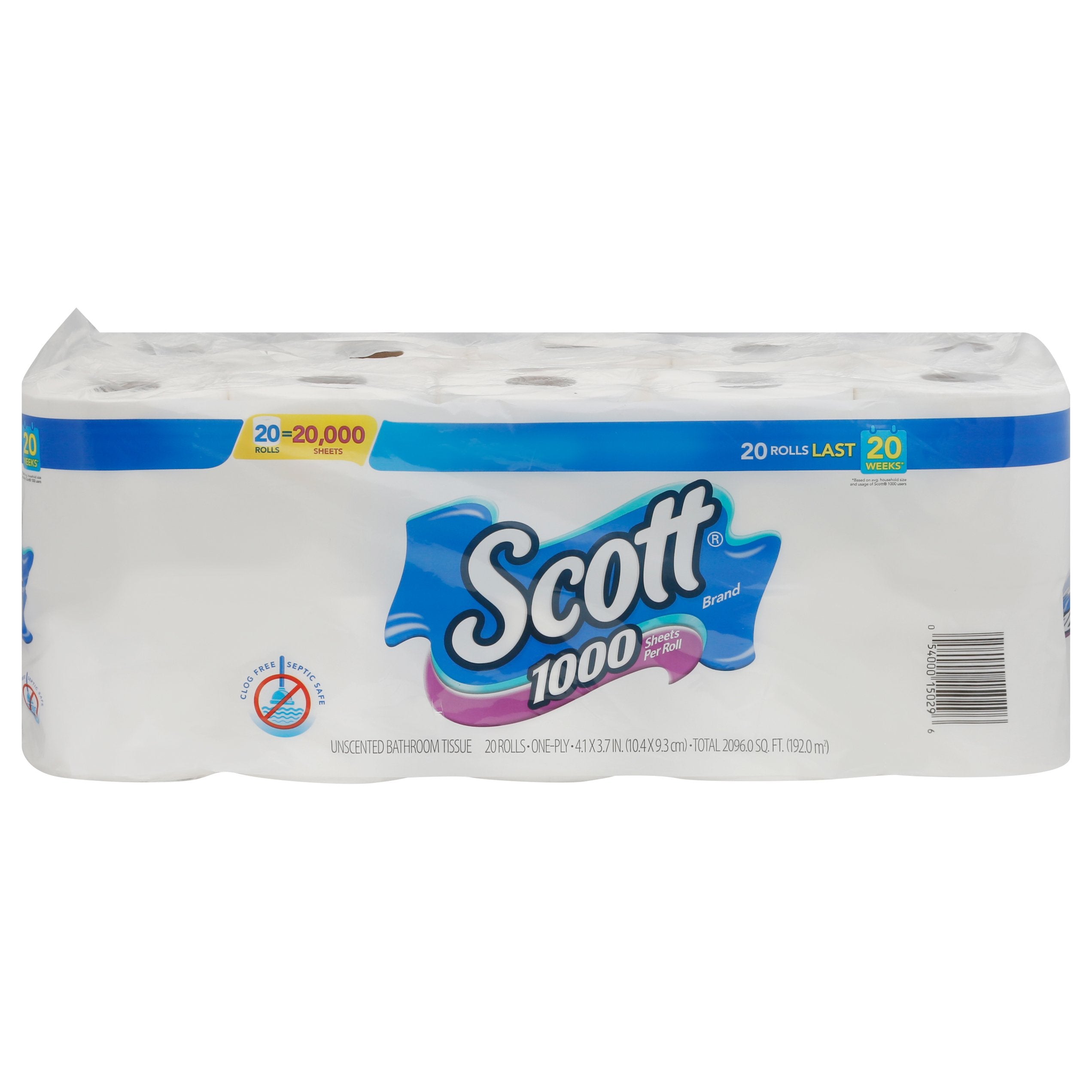 Scott Bath Tissue - 20000 CT 2 Pack – StockUpExpress