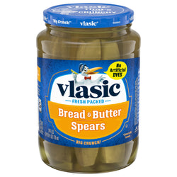 Vlasic Bread & Butter Spears - 24 FZ 6 Pack