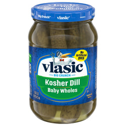 Vlasic Pickles Dill Kosher Baby - 16 FZ 12 Pack