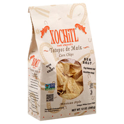 Xochitl Gluten Free Thin & Crispy White Corn Chips - 12 OZ 10 Pack