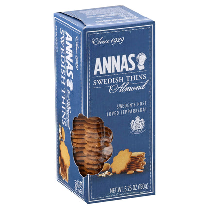 Anna's Almond Cinnamon Thins - 5.25 OZ 12 Pack