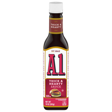 A1 Sauce Steak Thick & Hearty - 10 OZ 12 Pack