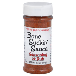 Bone Suckin' Seasoning & Rub - 5.8 OZ 12 Pack