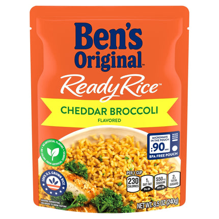 Ben's Original Ready Rice Cheddar Broccoli - 8.5 OZ 12 Pack