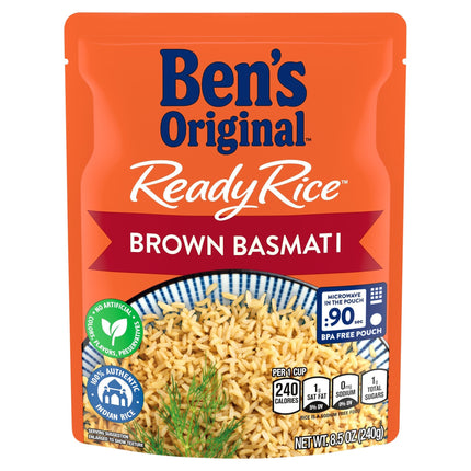Ben's Original Ready Rice Brown Basmati - 8.5 OZ 12 Pack