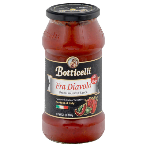 Botticelli Fra Diavolo Pasta Sauce - 24 OZ 6 Pack
