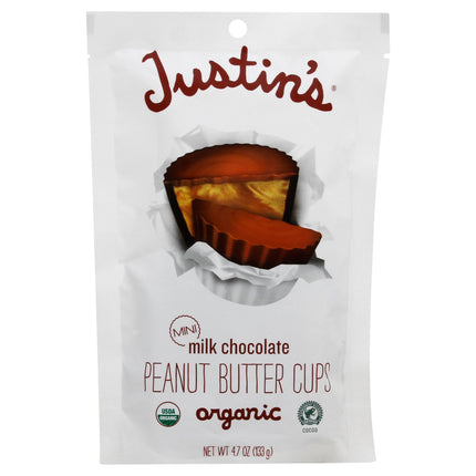 Justin's Mini Milk Chocolate Peanut Butter Cups - 4.7 OZ 6 Pack