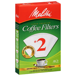 Melitta Filters #2 - 40 CT 24 Pack