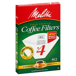 Melitta Filters #4 - 40 CT 24 Pack
