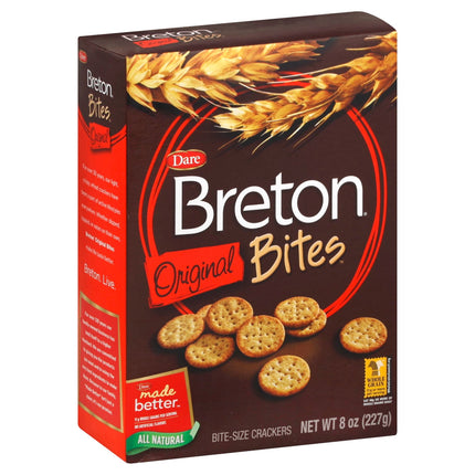 Breton Original Minis Crackers - 8 OZ 12 Pack