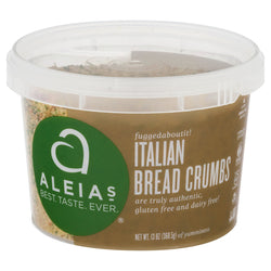 Aleia's Gluten Free Bread Crumbs Italian - 13 OZ 6 Pack