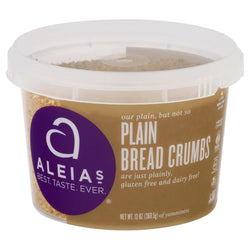 Aleia's Gluten Free Bread Crumbs Plain - 13 OZ 6 Pack