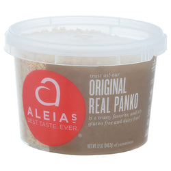 Aleia's Gluten Free Bread Crumbs Original Panko - 12 OZ 6 Pack