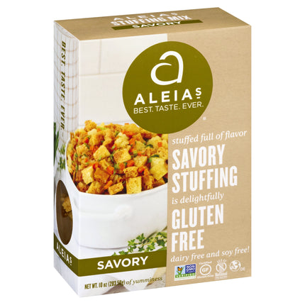 Aleia's Gluten Free Savory Stuffing Mix - 10 OZ 6 Pack