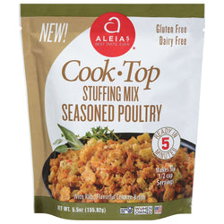 Aleia's Seasoned Poultry Stuffing Mix - 5.5 OZ 6 Pack