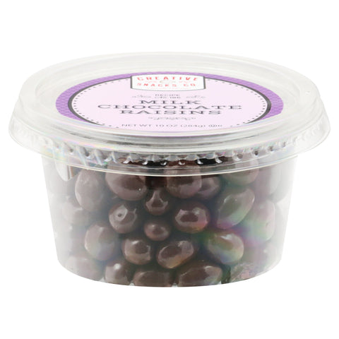 Creative Snacks Co. Milk Chocolate Raisins - 10 OZ 6 Pack