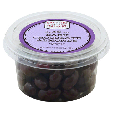 Creative Snacks Co. Almonds Dark Chocolate - 9 OZ 6 Pack