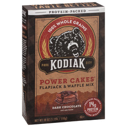 Kodiak Cakes Dark Chocolate Flapjack & Waffle Mix - 18 OZ 6 Pack
